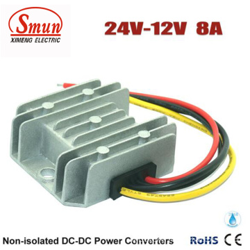 24V to 12V 8A Car Power Supply DC Converter